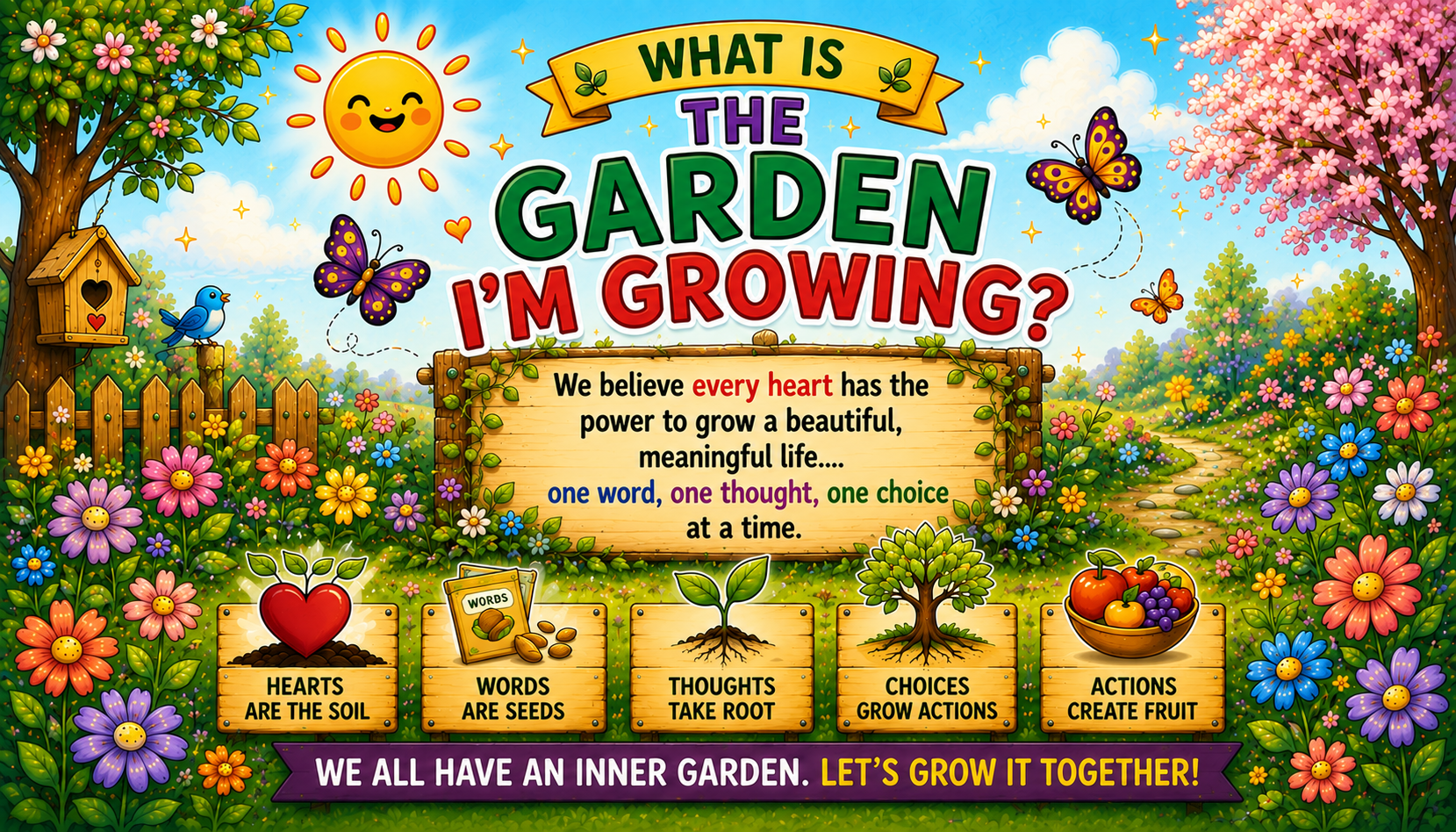 Child planting seeds in a garden with hopeful hands in the soil